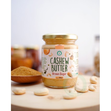 BROWN SUGAR CASHEW BUTTER 250ML