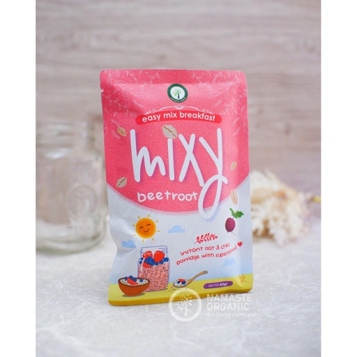 Image of MIXY OAT CHIA PUDDING PREMIX - BEETROOT 63GR