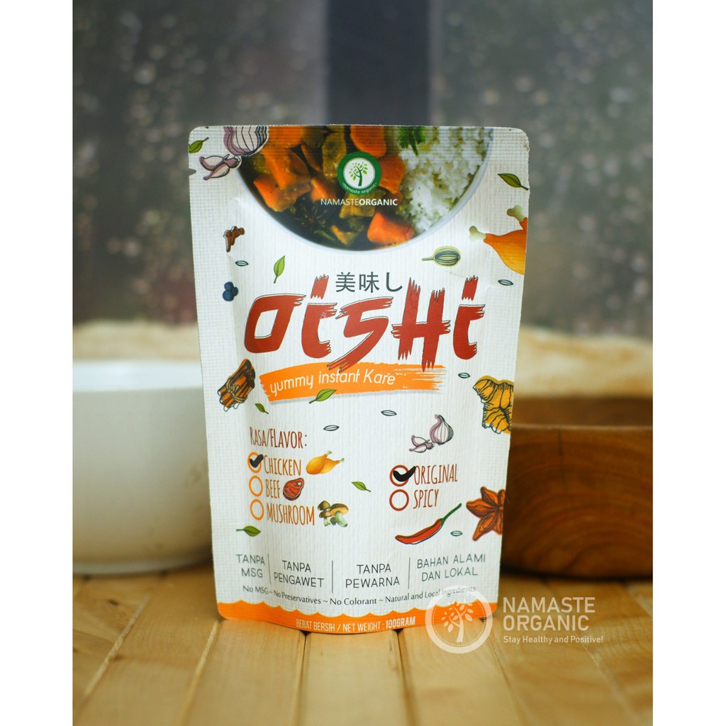 ORIGINAL OISHI CURRY - CHICKEN 100GR