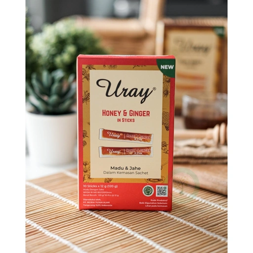 Image of MADU URAY SACHET - HONEY AND GINGER IN STICK 120GR