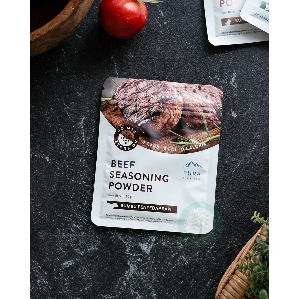 MINI SIZE PURA SEASONING POWDER BEEF 20GR