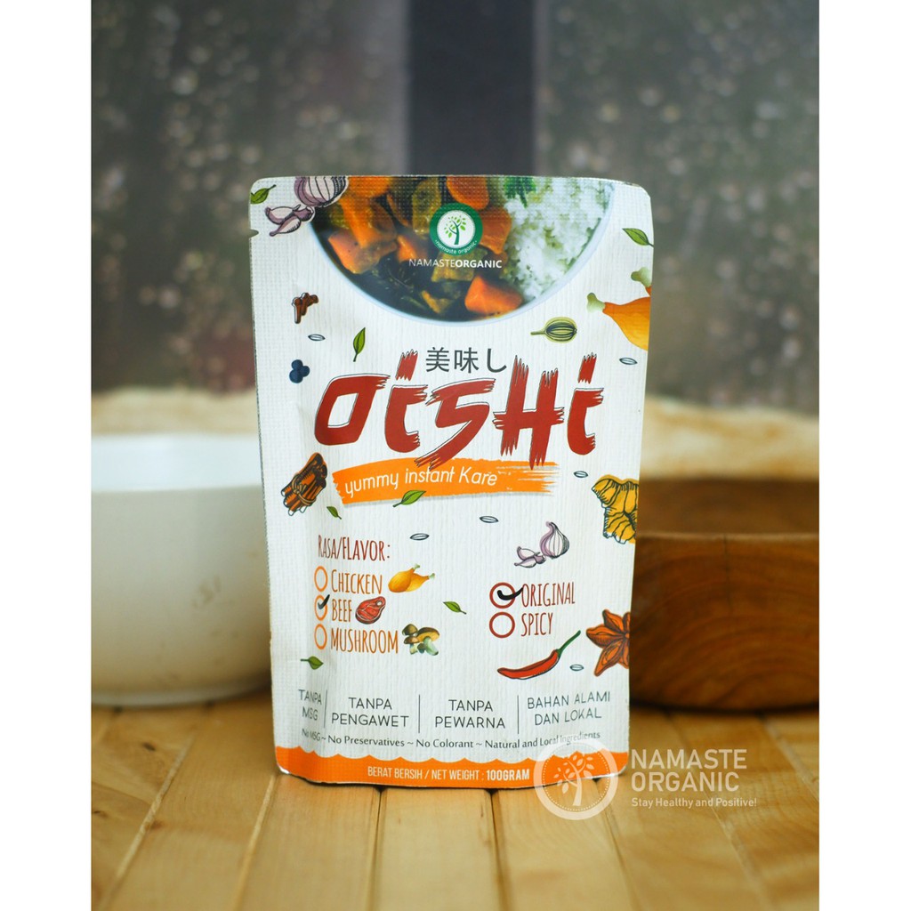 ORIGINAL OISHI CURRY - BEEF 100GR