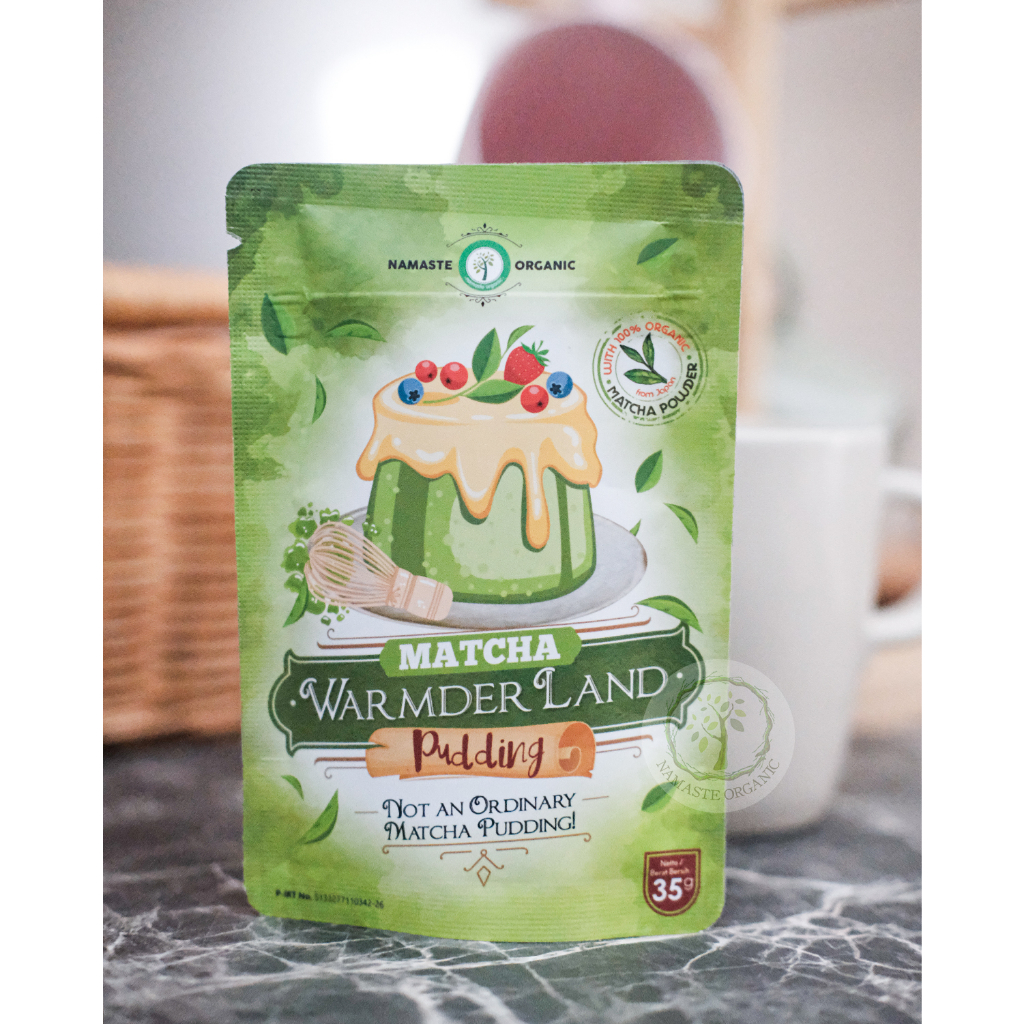 MATCHA WARMDERLAND PUDDING - MATCHA PUDDING 35GR