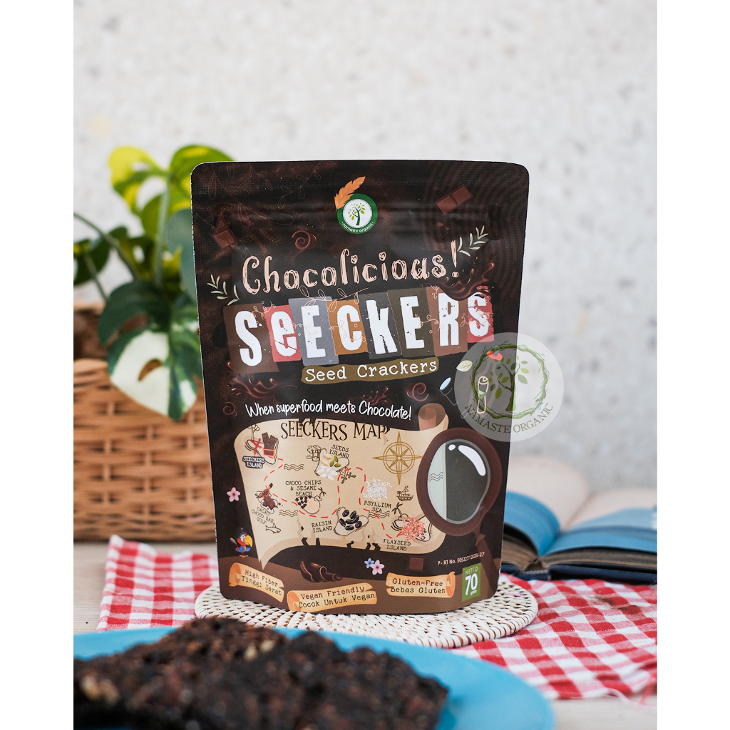 SEECKERS SEED CRACKERS - CHOCOLICIOUS 70GR