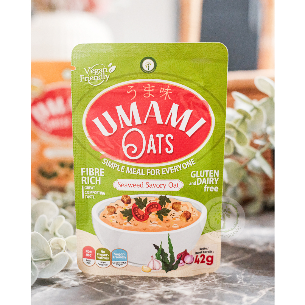 UMAMI OATS - SEAWEED SAVORY OAT 42GR