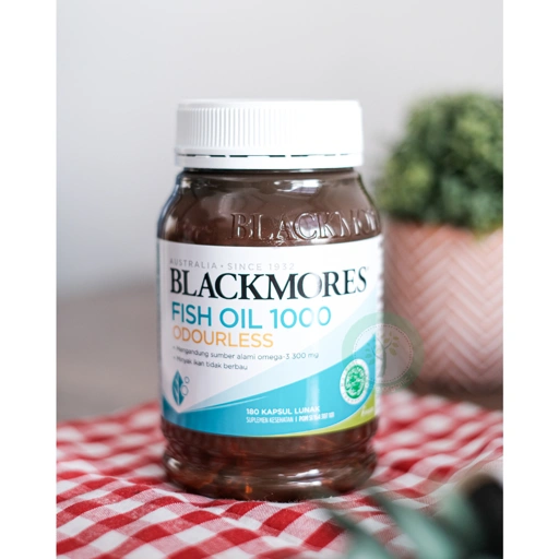 BLACKMORES ODOURLESS FISH OIL - 180 SOFT CAPSULE