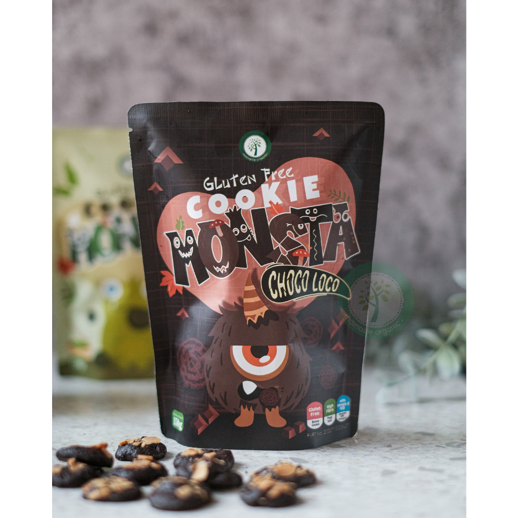 GLUTEN FREE COOKIE MONSTA - CHOCO LOCO 150GR