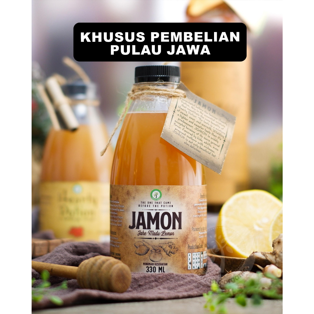JAMON 330ML - JAHE LEMON MADU