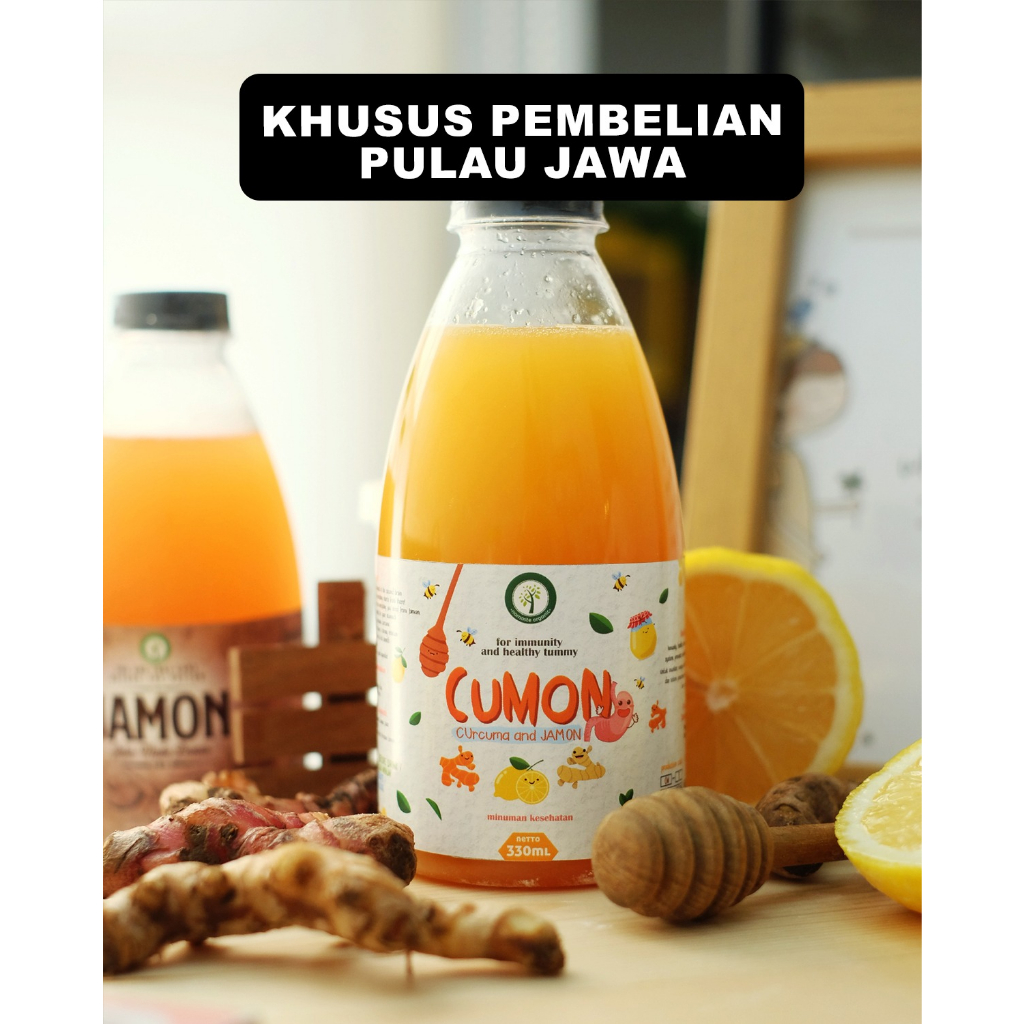 CUMON 330ML - CURCUMA JAHE LEMON MADU