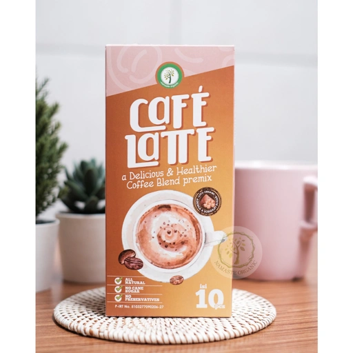 Image of CAFE LATTE BOX - COFFEE BLEND PREMIX ISI 10 SACHET