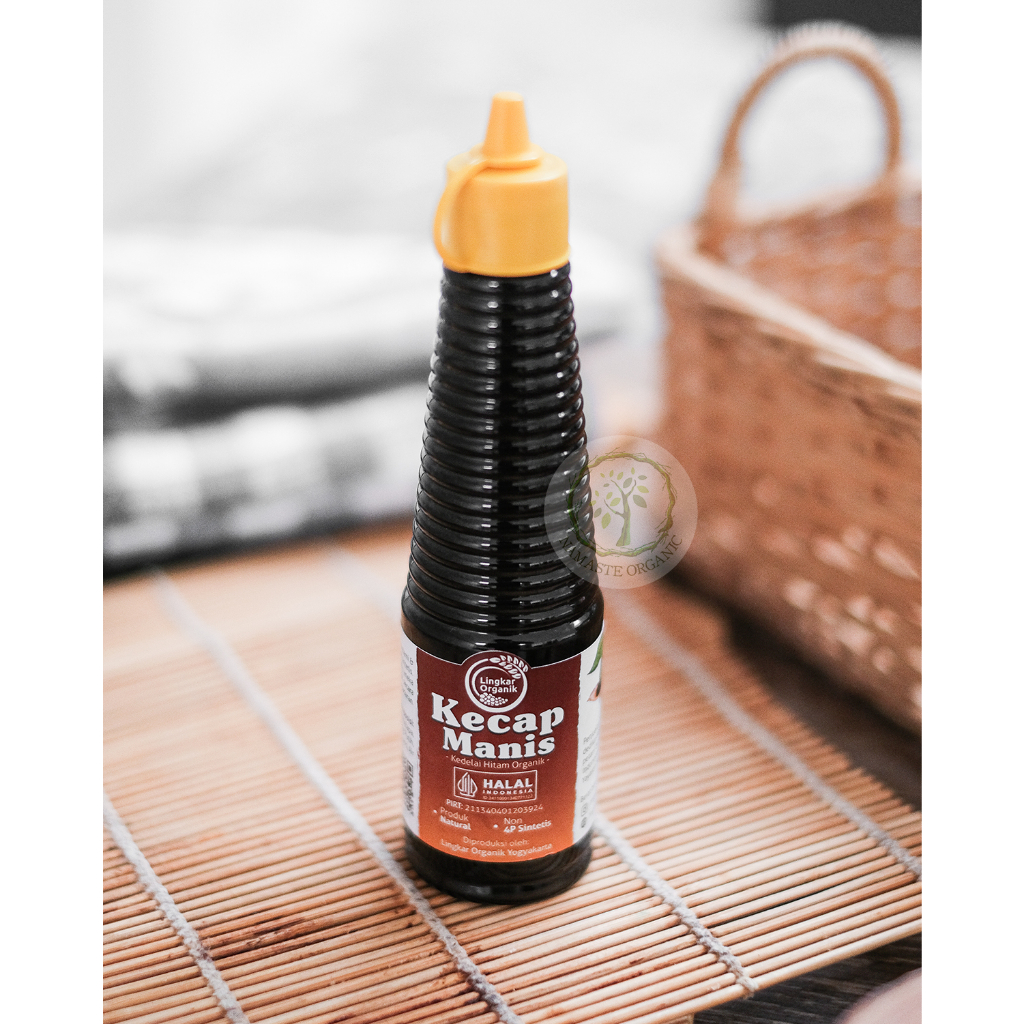 LINGKAR ORGANIK - KECAP MANIS KEDELAI ORGANIK 150ML