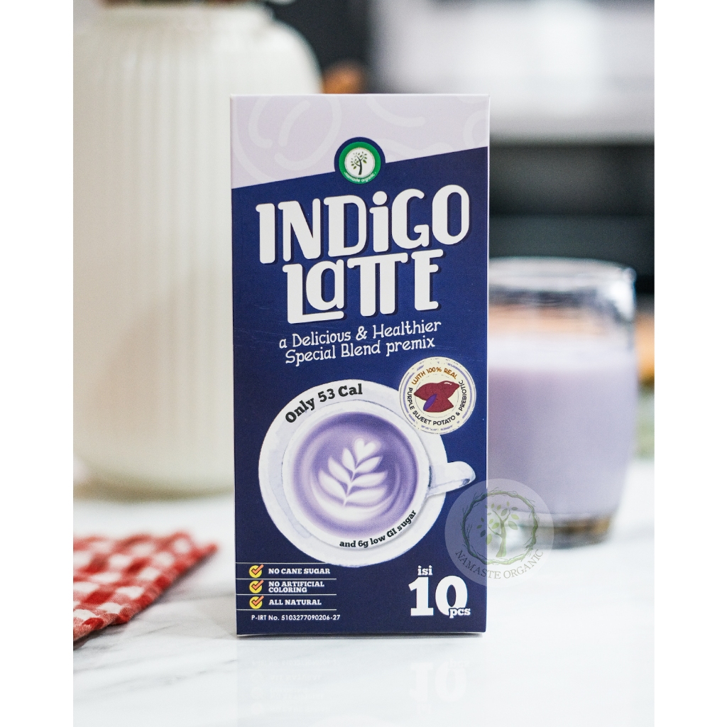 INDIGO LATTE BOX - SPECIAL BLEND PREMIX ISI 10 SACHET