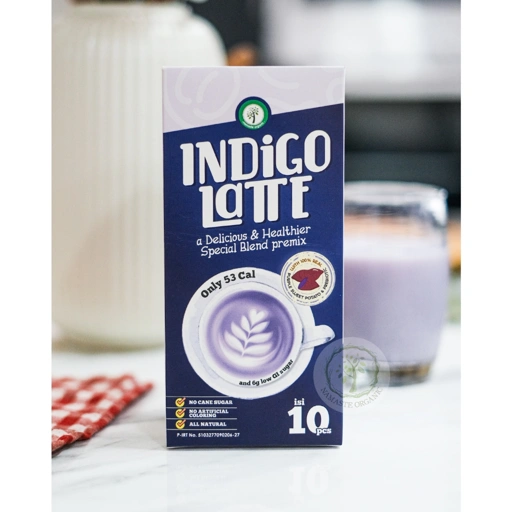 Image of INDIGO LATTE BOX - SPECIAL BLEND PREMIX ISI 10 SACHET
