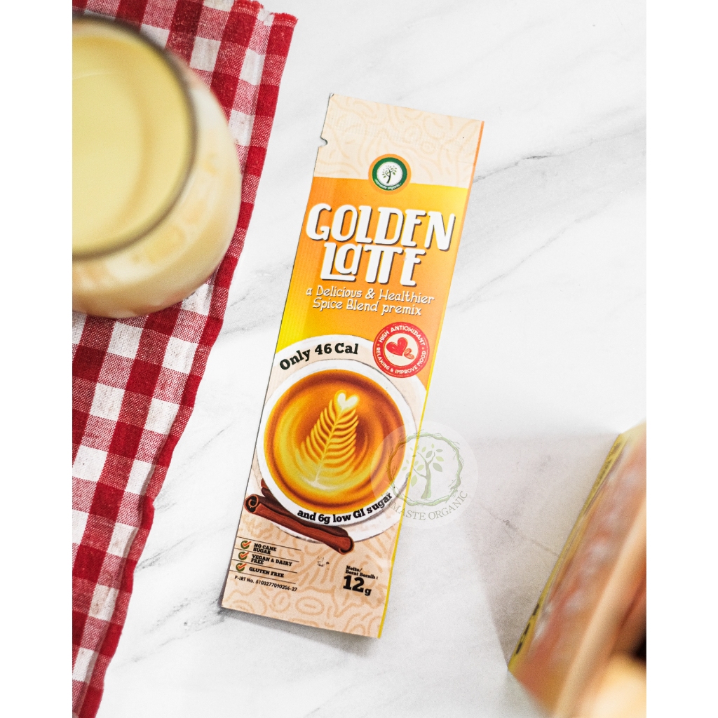 SACHET GOLDEN LATTE - SPICE BLEND PREMIX 12GR