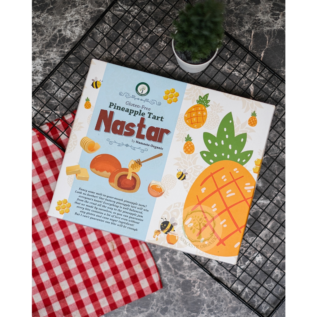GLUTEN FREE PINEAPPLE TART - NASTAR 280GR