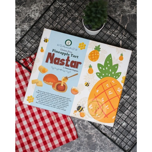 Image of GLUTEN FREE PINEAPPLE TART - NASTAR 280GR
