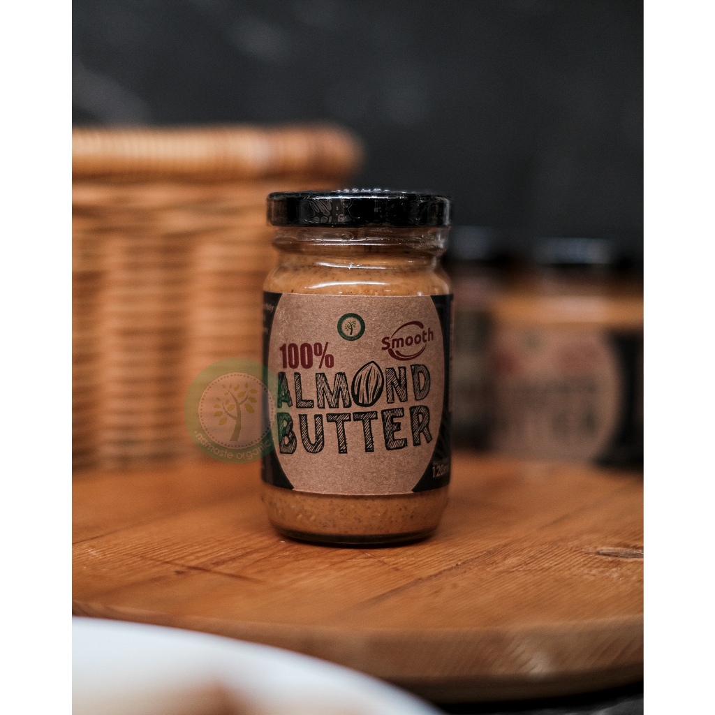 SMOOTH ALMOND BUTTER ORIGINAL 120ML