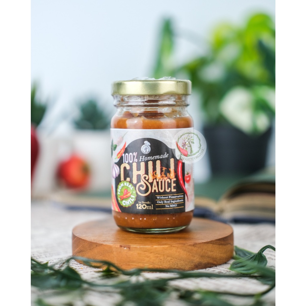 HOMEMADE CHILI SAUCE - SAUS SAMBAL HOMEMADE NON MSG 120ML