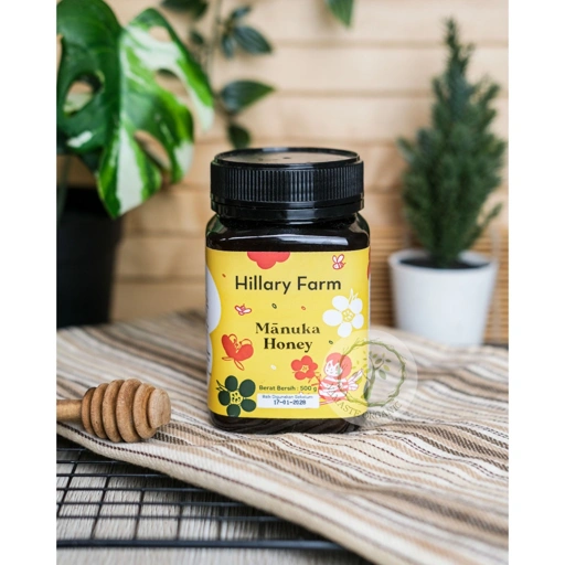 Image of HILLARY FARM MANUKA HONEY 500GR