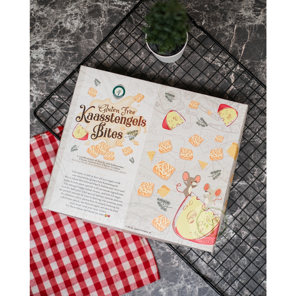 GLUTEN FREE KAASSTENGELS BITES 320GR