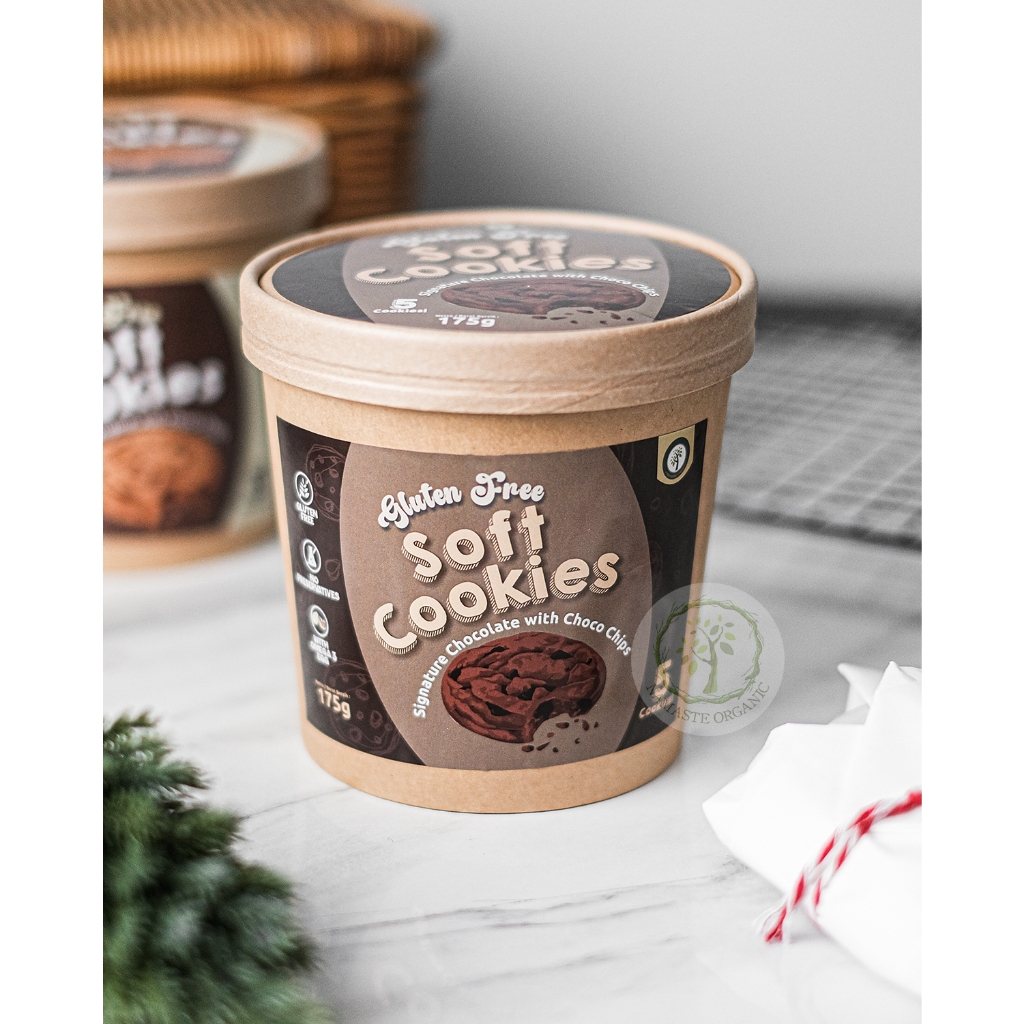 CHOCO SOFT COOKIES GLUTEN FREE 175GR - ISI 5 COOKIES