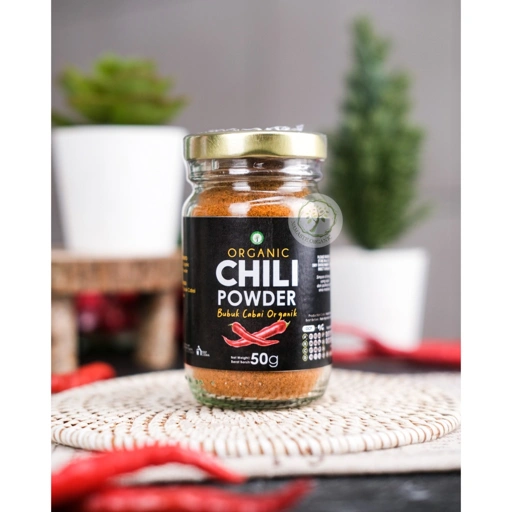 Image of ORGANIC CHILI POWDER - BUBUK CABAI ORGANIK 50GR
