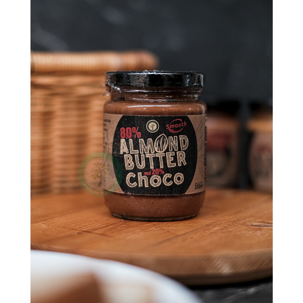 SMOOTH ALMOND BUTTER CHOCO 250ML