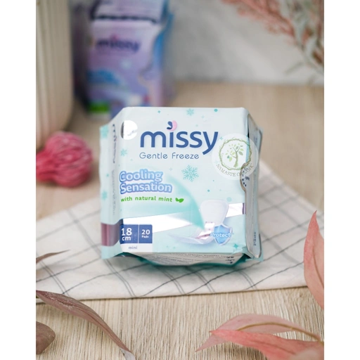 Image of MISSY MINI PEMBALUT WANITA 180MM 20 PADS