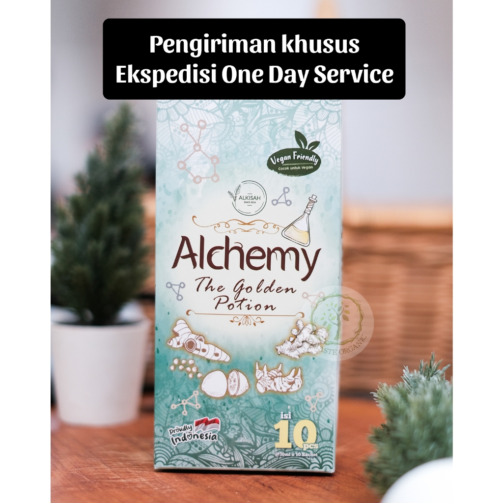 BOX ALCHEMY ISI 10 SACHET - KUNYIT