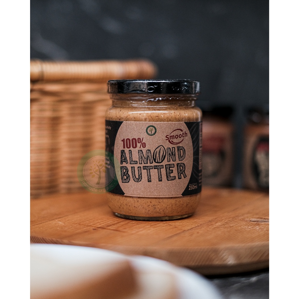 SMOOTH ALMOND BUTTER ORIGINAL 250ML