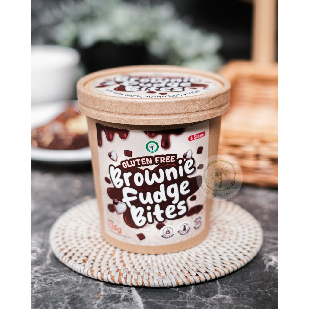 BROWNIE FUDGE BITES GLUTEN FREE 135GR - ISI 6 SLICES