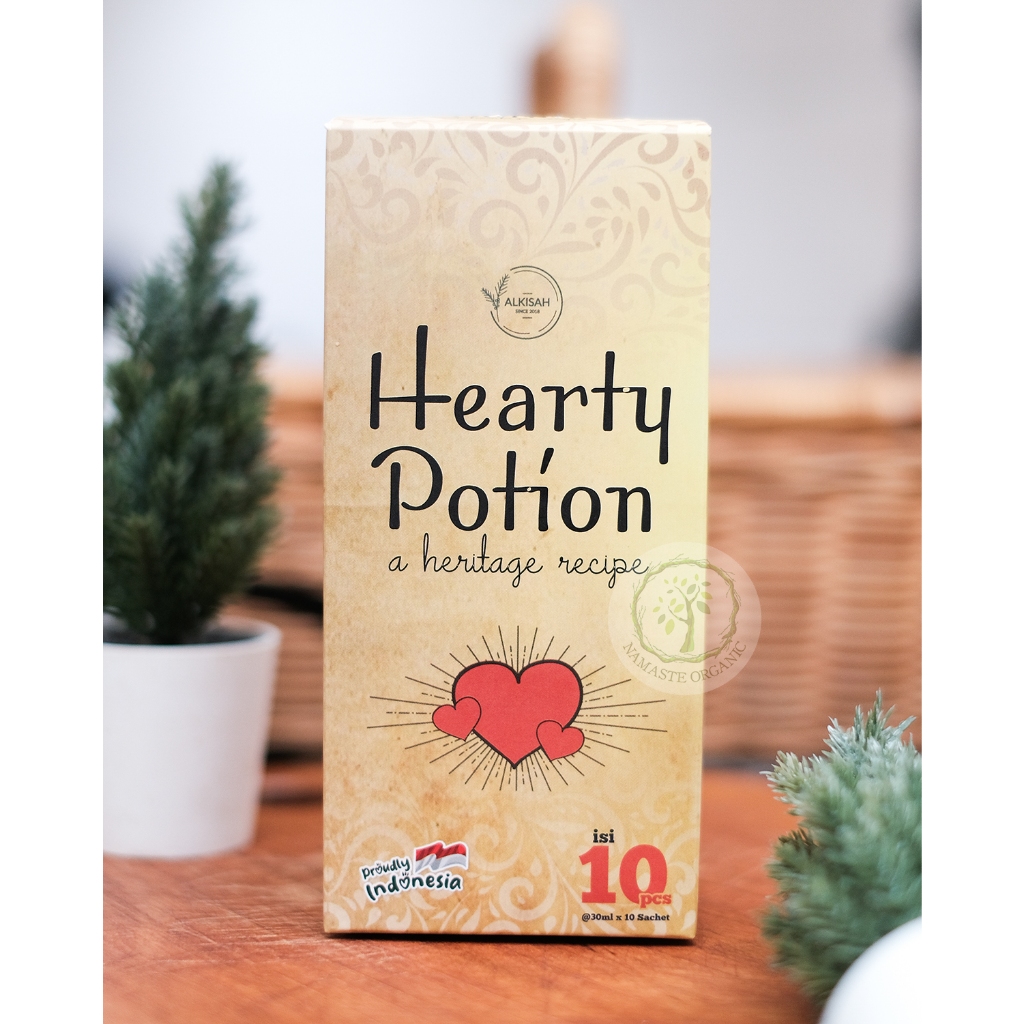 BOX HEARTY POTION - ISI 10 SACHET