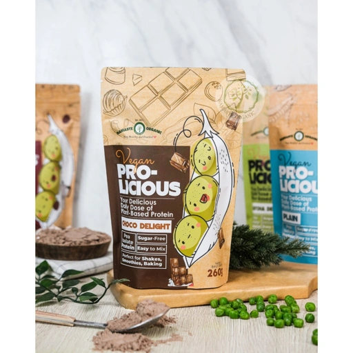 JUMBO VEGAN PROLICIOUS PEA PROTEIN ISOLATE - CHOCO DELIGHT 260GR