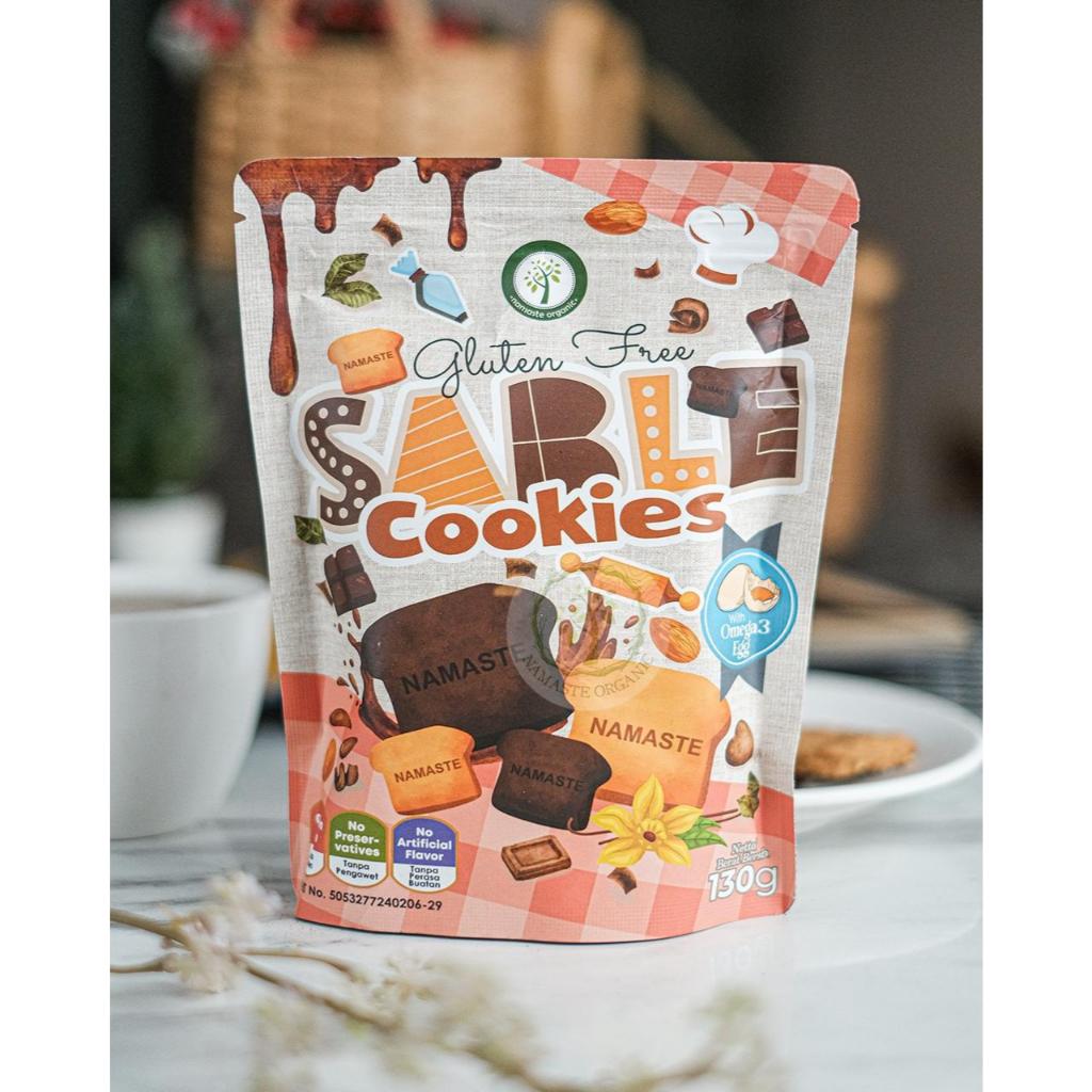 GLUTEN FREE SABLE COOKIES 130GR
