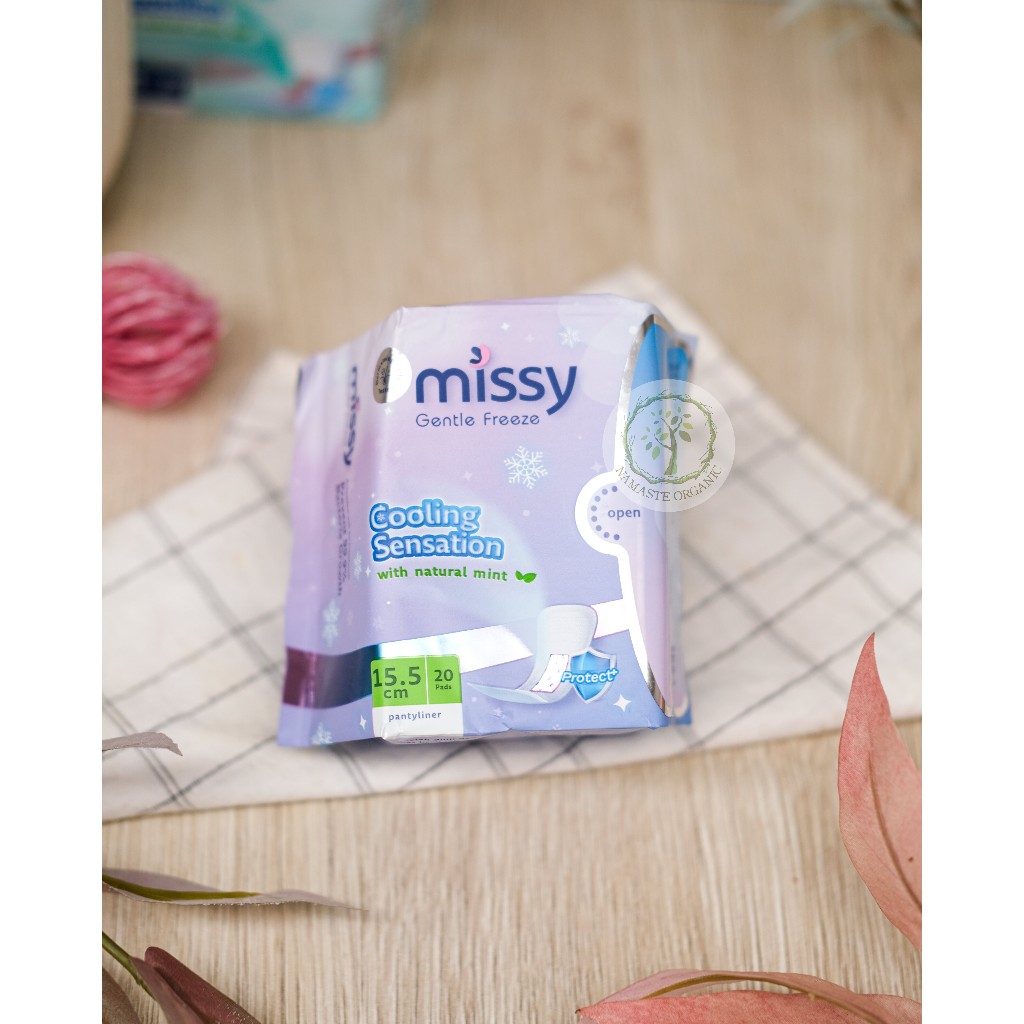 MISSY PANTYLINER PEMBALUT WANITA 155M 20 PADS
