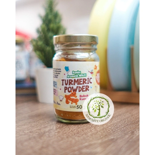 Image of BUMBU AROMATIK MPASI TURMERIC POWDER - BUBUK KUNYIT 50GR