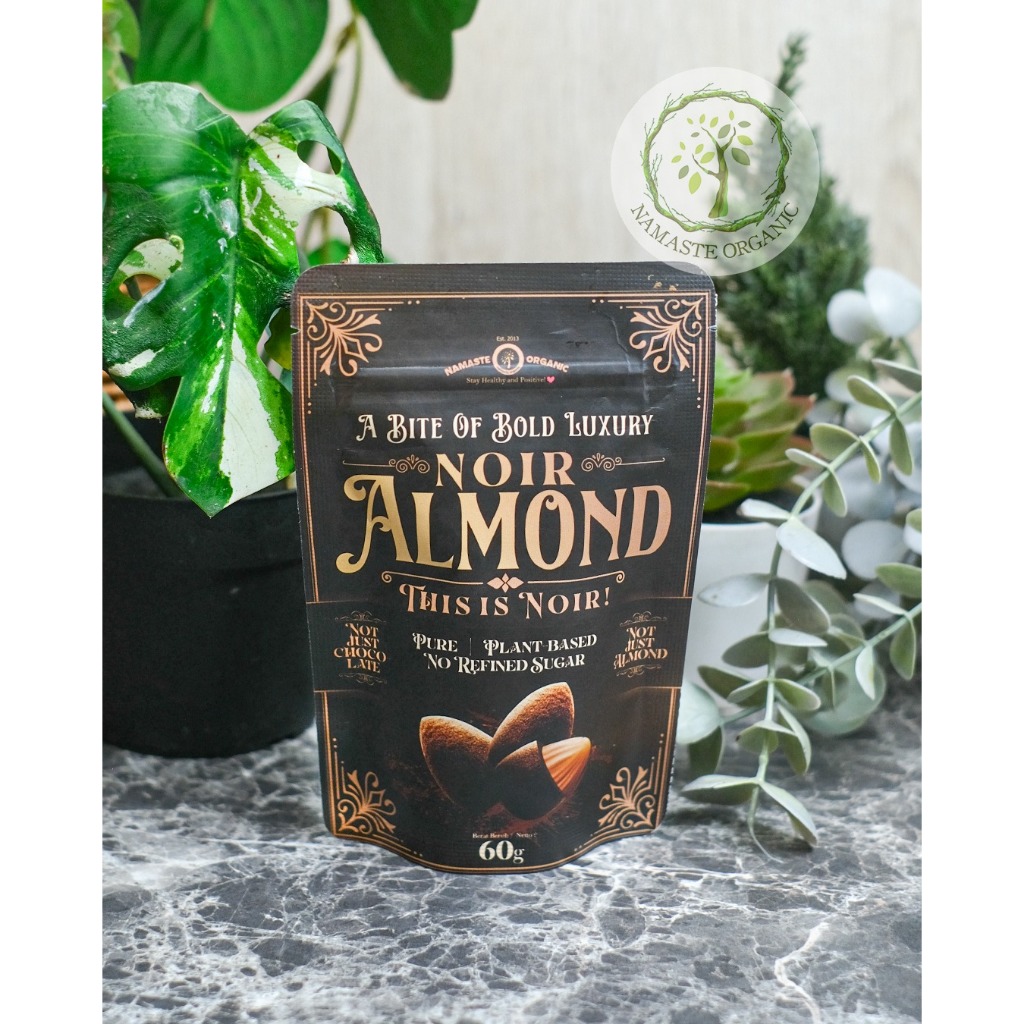 ALMOND NOIR - A BITE OF BOLD LUXURY 60GR