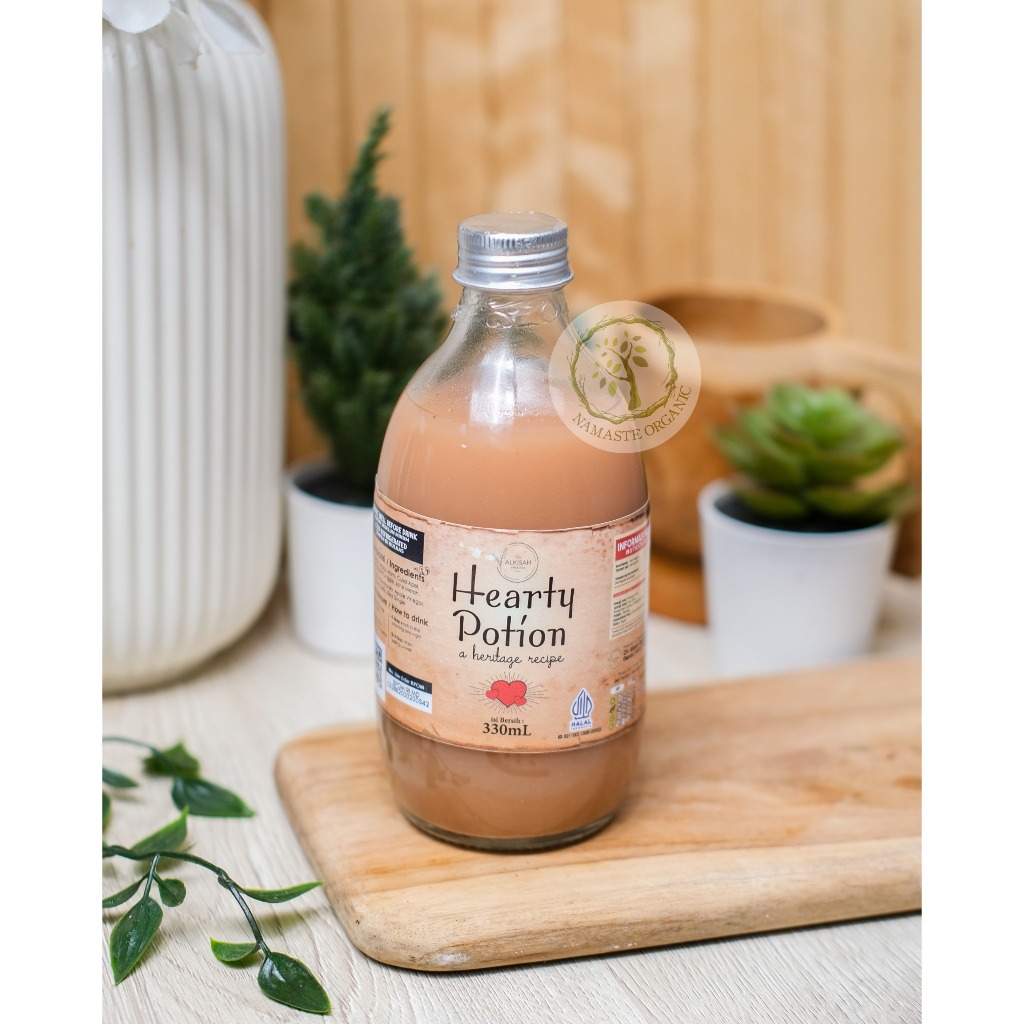 HEARTY POTION 330ML - BOTOL KACA