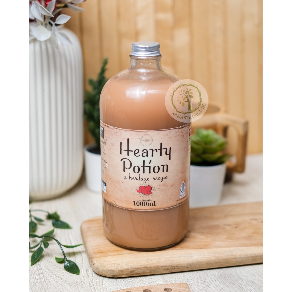 HEARTY POTION 1L - BOTOL KACA