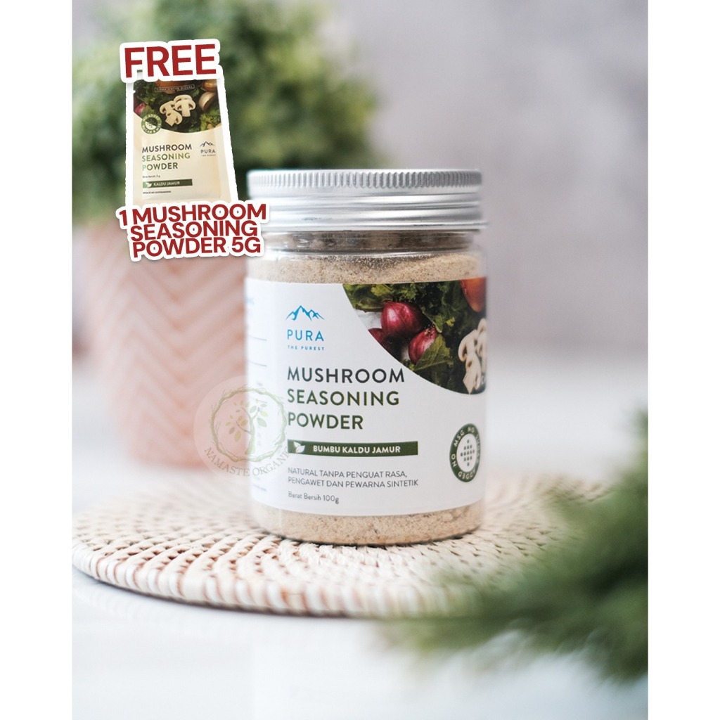 PURA - SEASONING POWDER VEGAN MUSHROOM 100GR