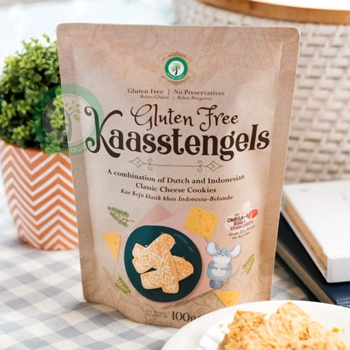 GLUTEN FREE KAASSTENGELS - CLASSIC CHEESE COOKIES 100GR