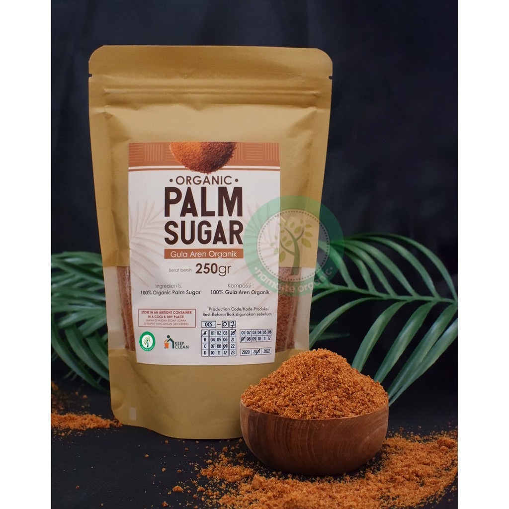 ORGANIC PALM SUGAR - GULA AREN ORGANIK