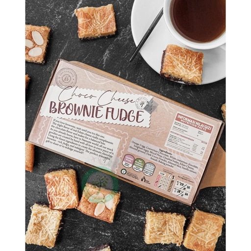 Image of CHOCO CHEESE BROWNIE FUDGE GLUTEN FREE 10X20CM