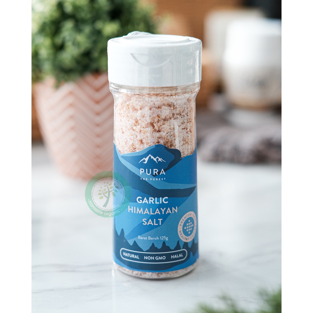 PURA - HIMALAYAN SALT GARLIC 125GR