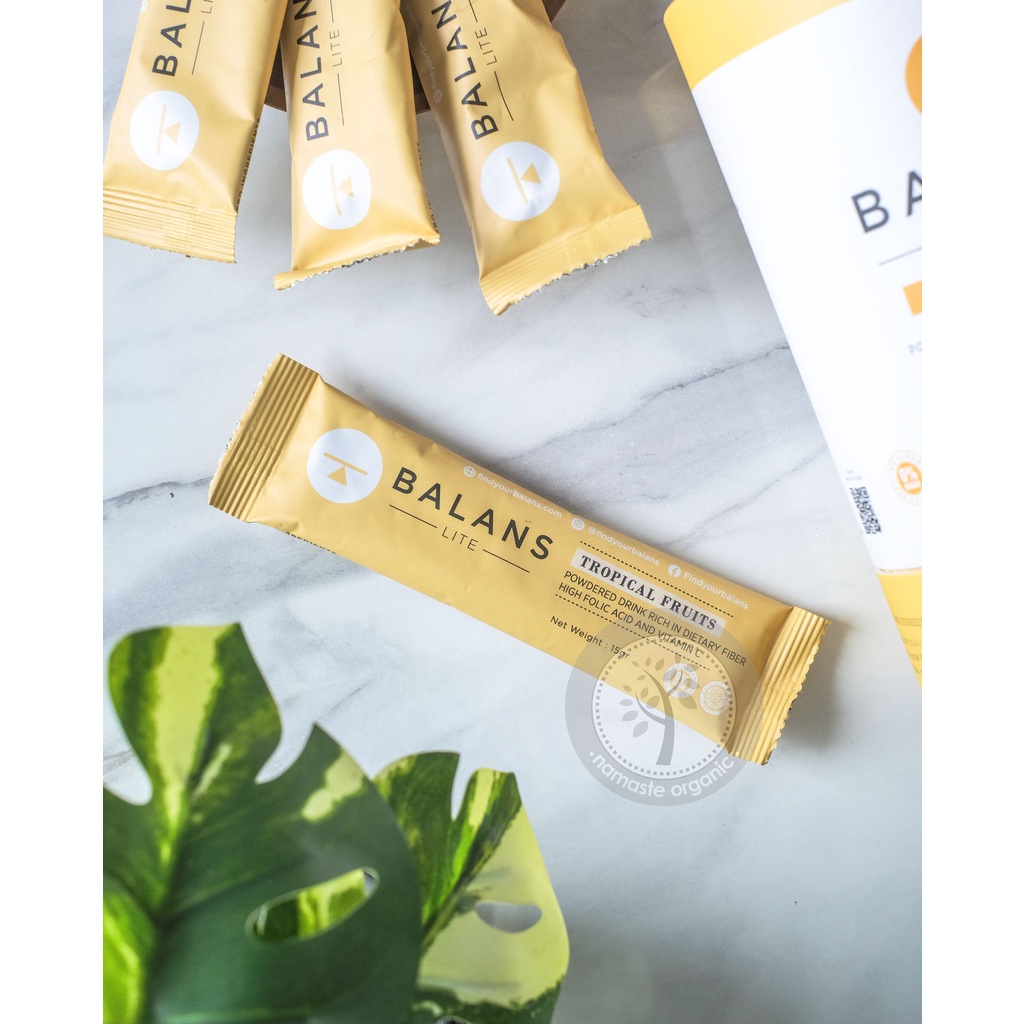 SACHET BALANS LITE - TROPICAL FRUITS 15GR