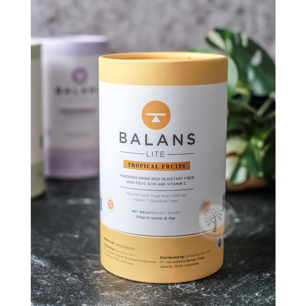 BALANS LITE - TROPICAL FRUITS 210GR 14 SACHET