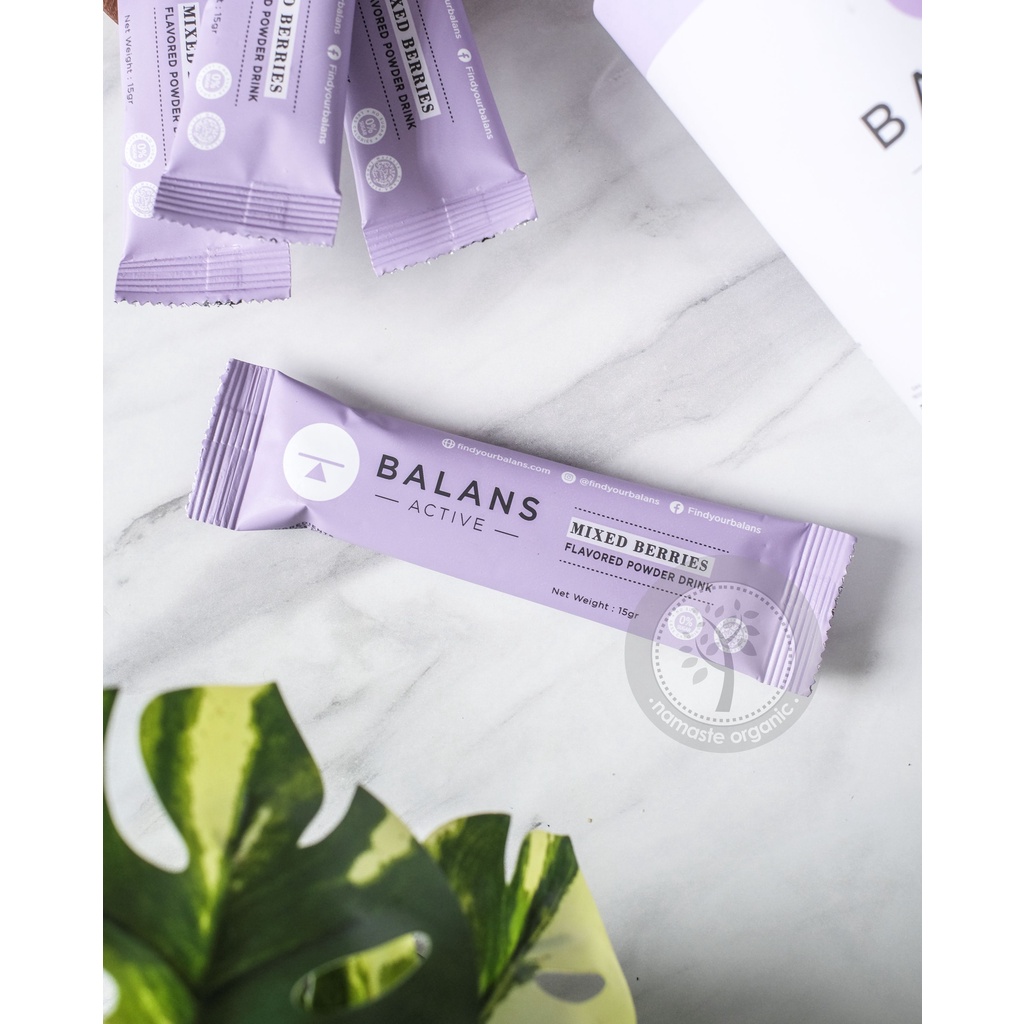 SACHET BALANS ACTIVE - MIXED BERRIES 15GR