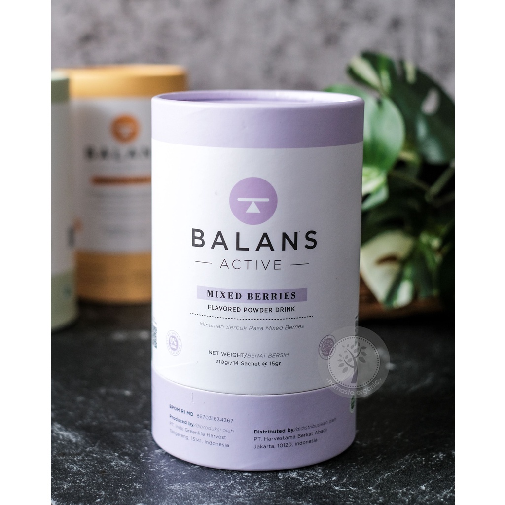 BALANS ACTIVE - MIXED BERRIES 210GR 14 SACHET