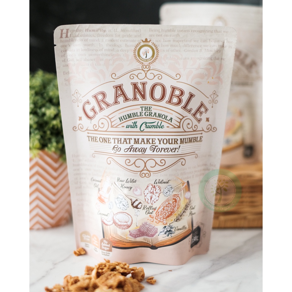 GRANOBLE - THE HUMBLE GRANOLA WITH CRUMBLE 150GR