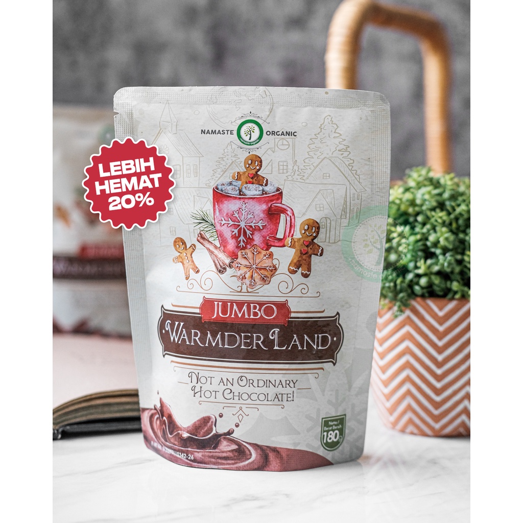 JUMBO WARMDERLAND - HOT CHOCOLATE PREMIX 180GR